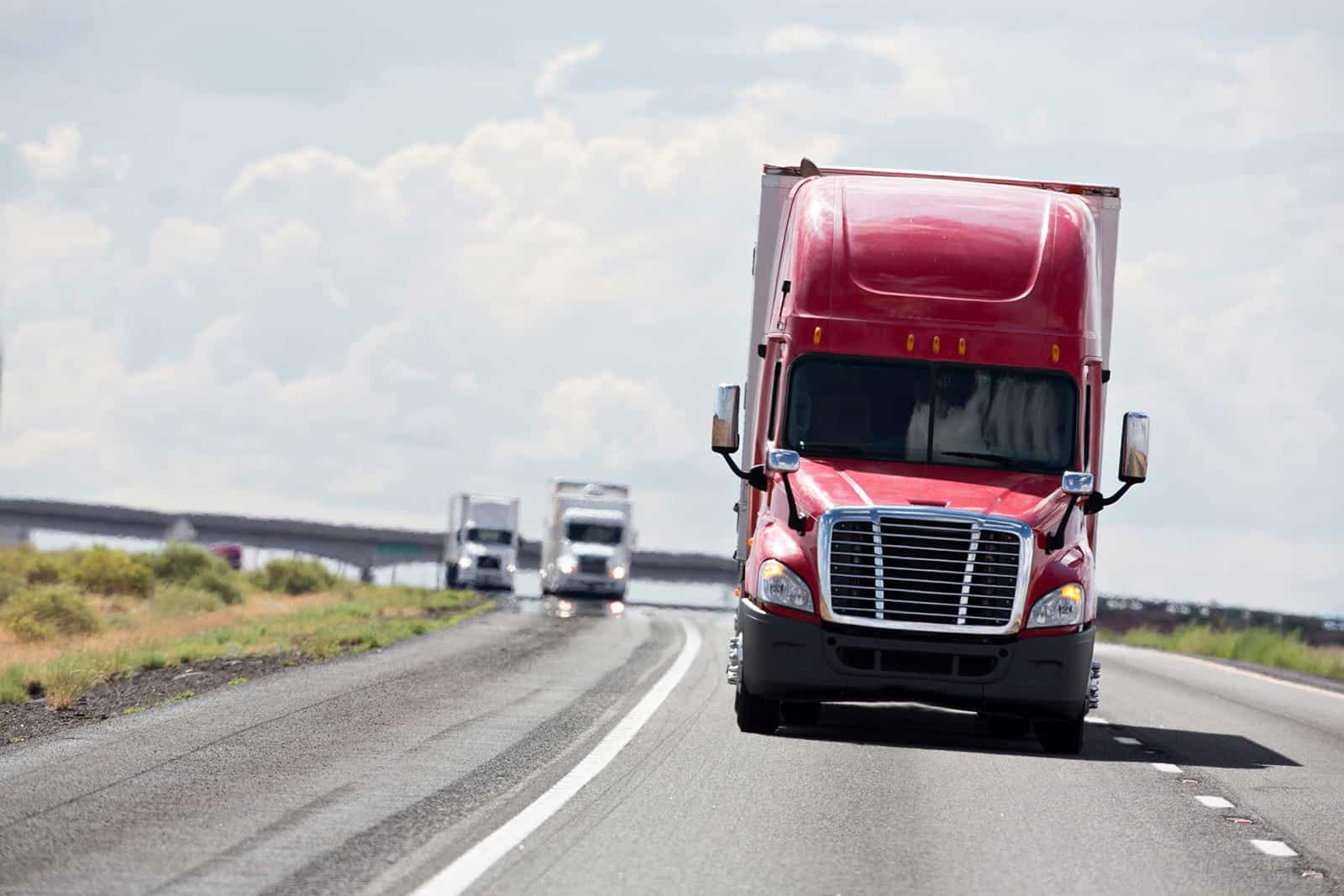 Semi-Trucks Stock Photo