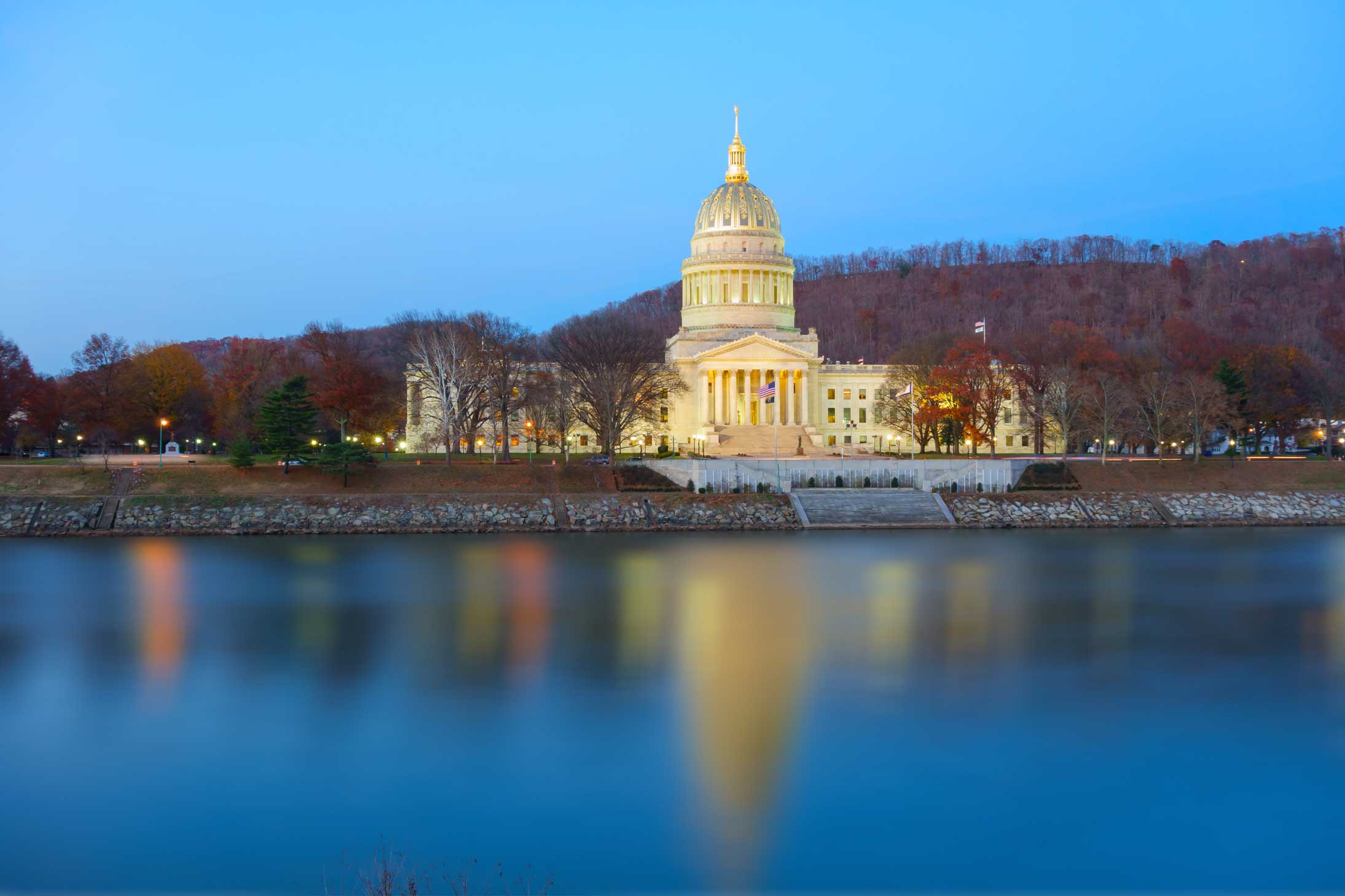 West Virginia State Capitol Stock Photo