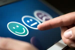 survey using emojis as ratings