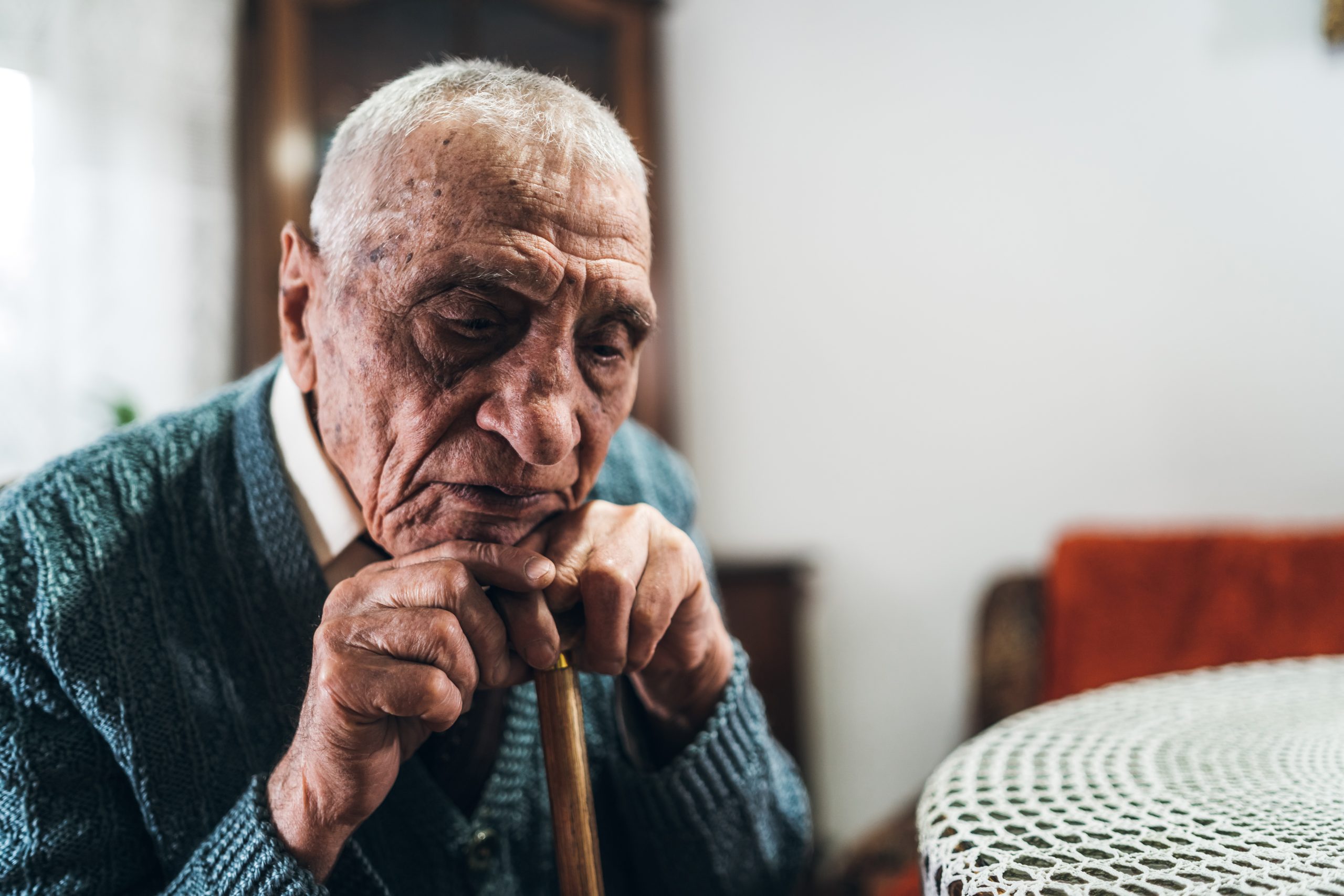 a nursing home resident being neglected by staff