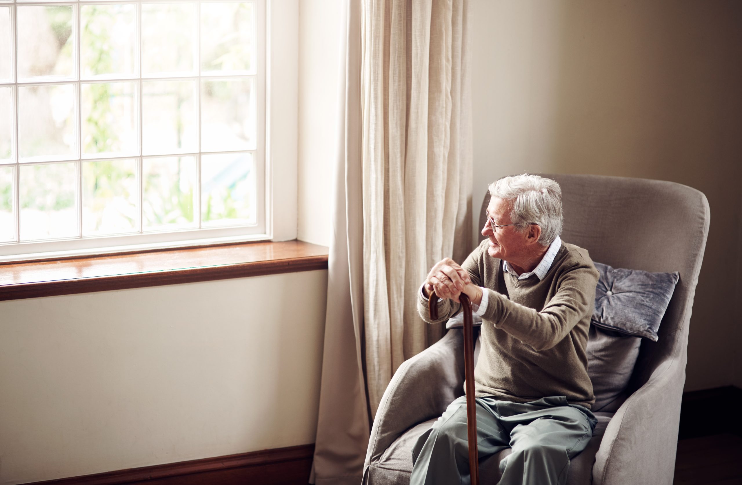 a senior man being neglected in a nursing home in Charleston, WV